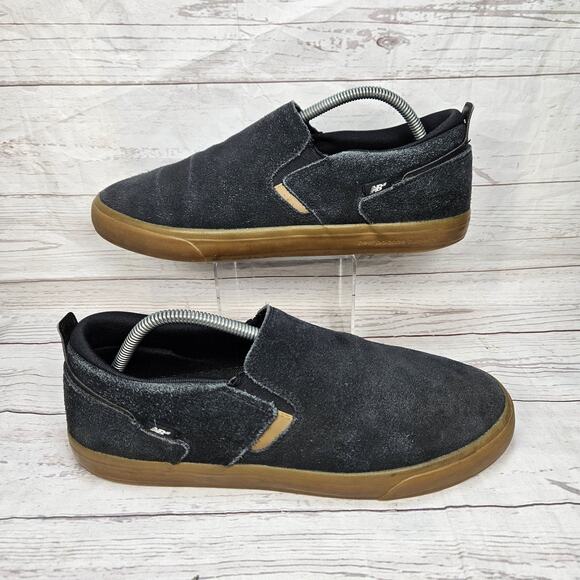 New Balance Other - New Balance Numeric 306 Jamie Foy Slip On Mens Sz 10.5 Black Suede Skate Shoes